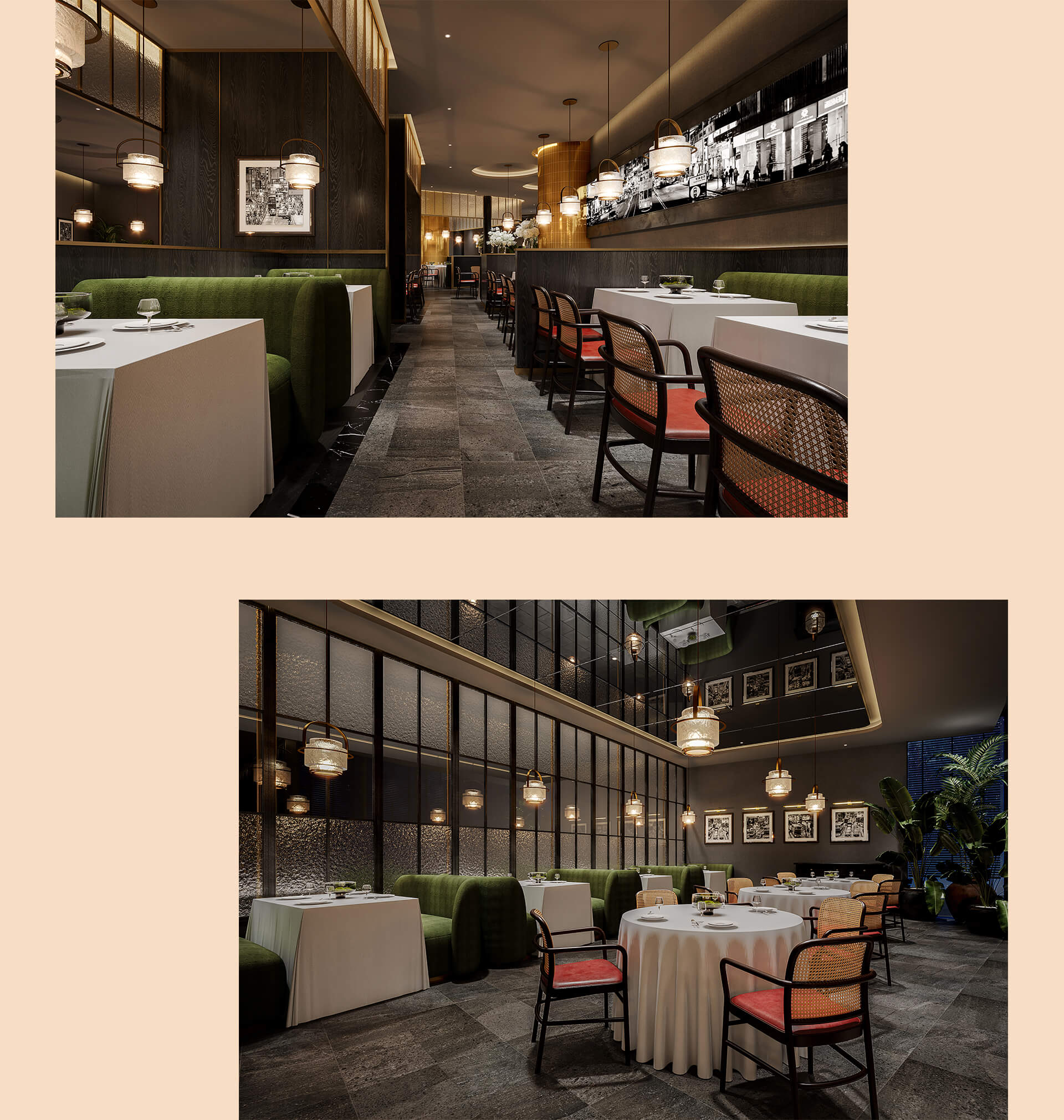 Restaurant Design<br>沪杭渔市(图1)