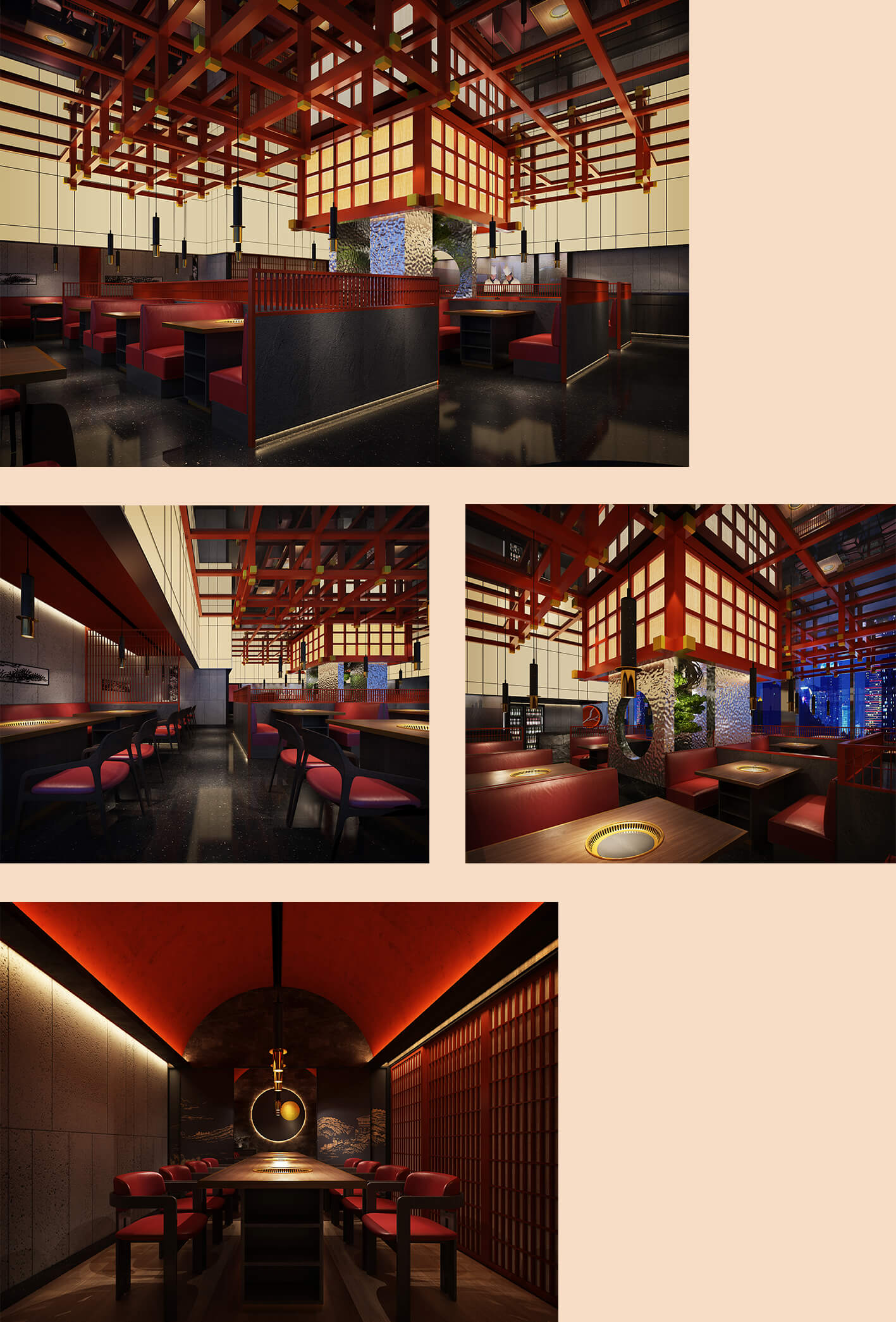 Restaurant Design<br>谷牛和牛烧肉(图1)