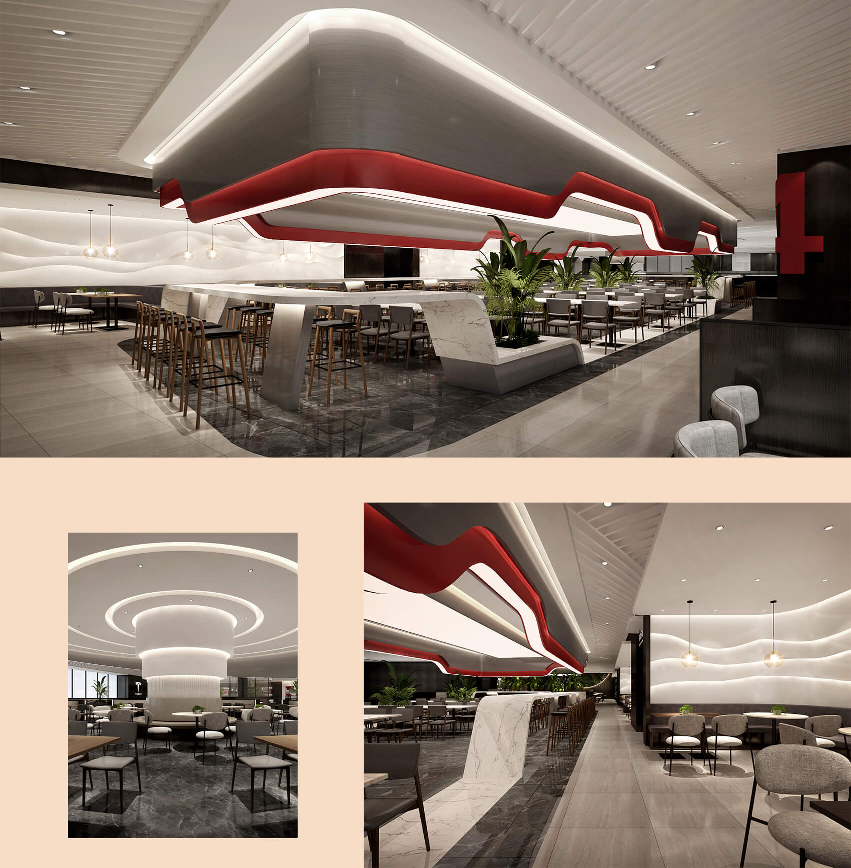 Restaurant Design<br>特斯拉超级工厂(图1)