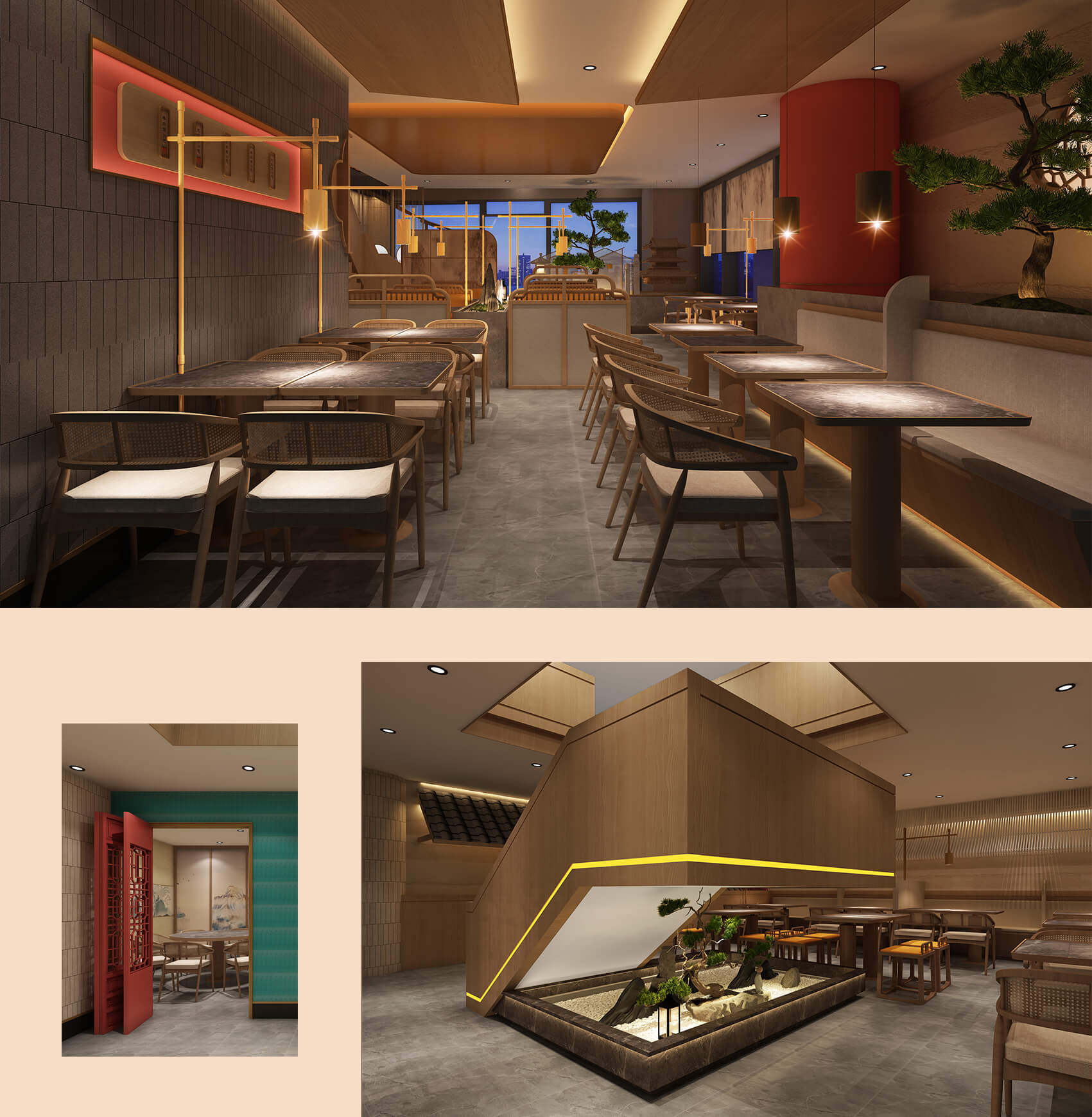 Restaurant Design<br>裕兴记面馆(图1)